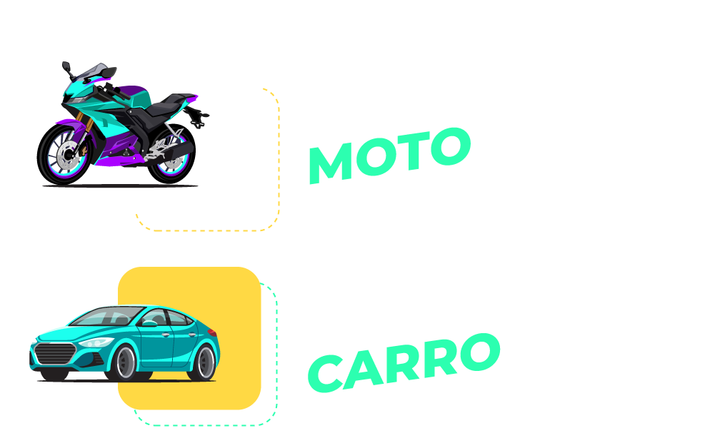 Moto y carro Picap
