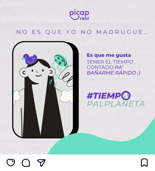 Publicación de Picap en Instagram