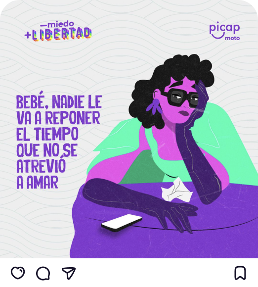 Publicación de Picap en Instagram